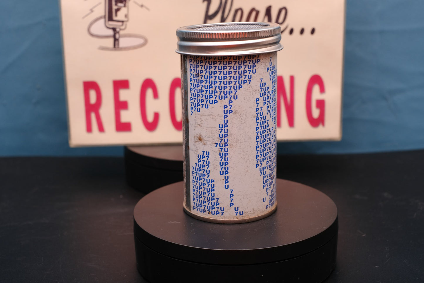 Lo Fi Soda Can Microphone - 1976 7up Michigan