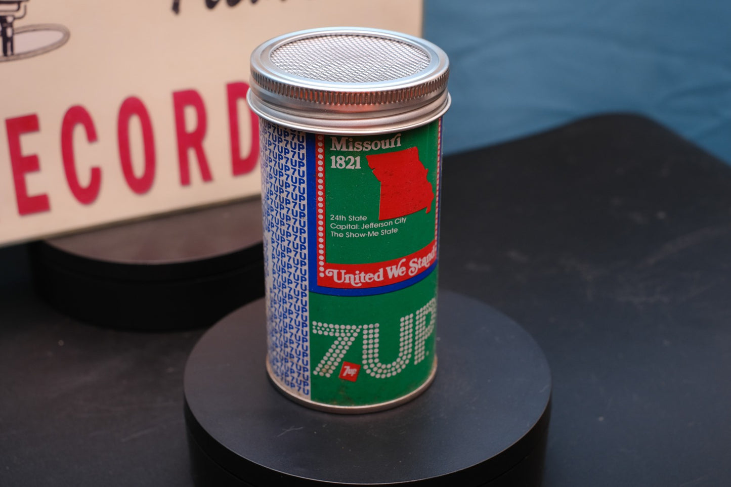 Lo Fi Soda Can Microphone - 1976 7up Missouri