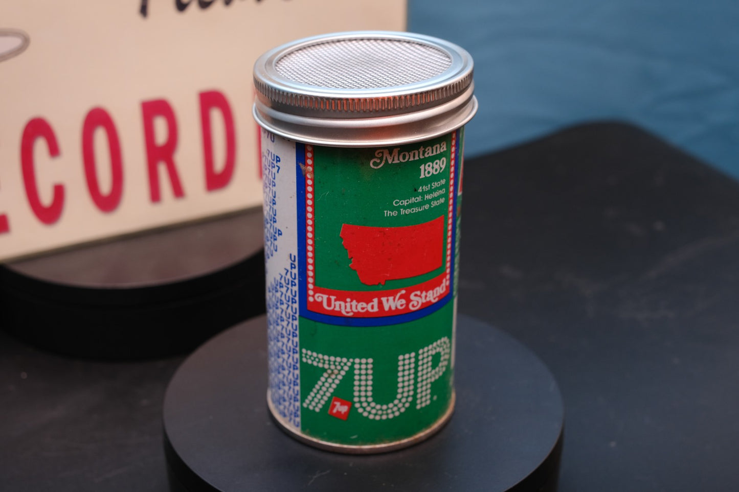 Lo Fi Soda Can Microphone - 1976 7up Montana