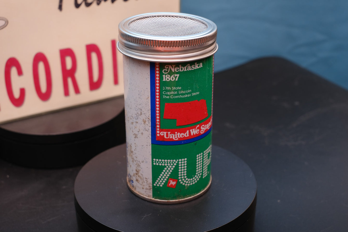 Lo Fi Soda Can Microphone - 1976 7up Nebraska