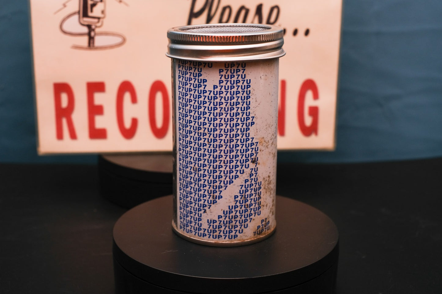 Lo Fi Soda Can Microphone - 1976 7up Nebraska