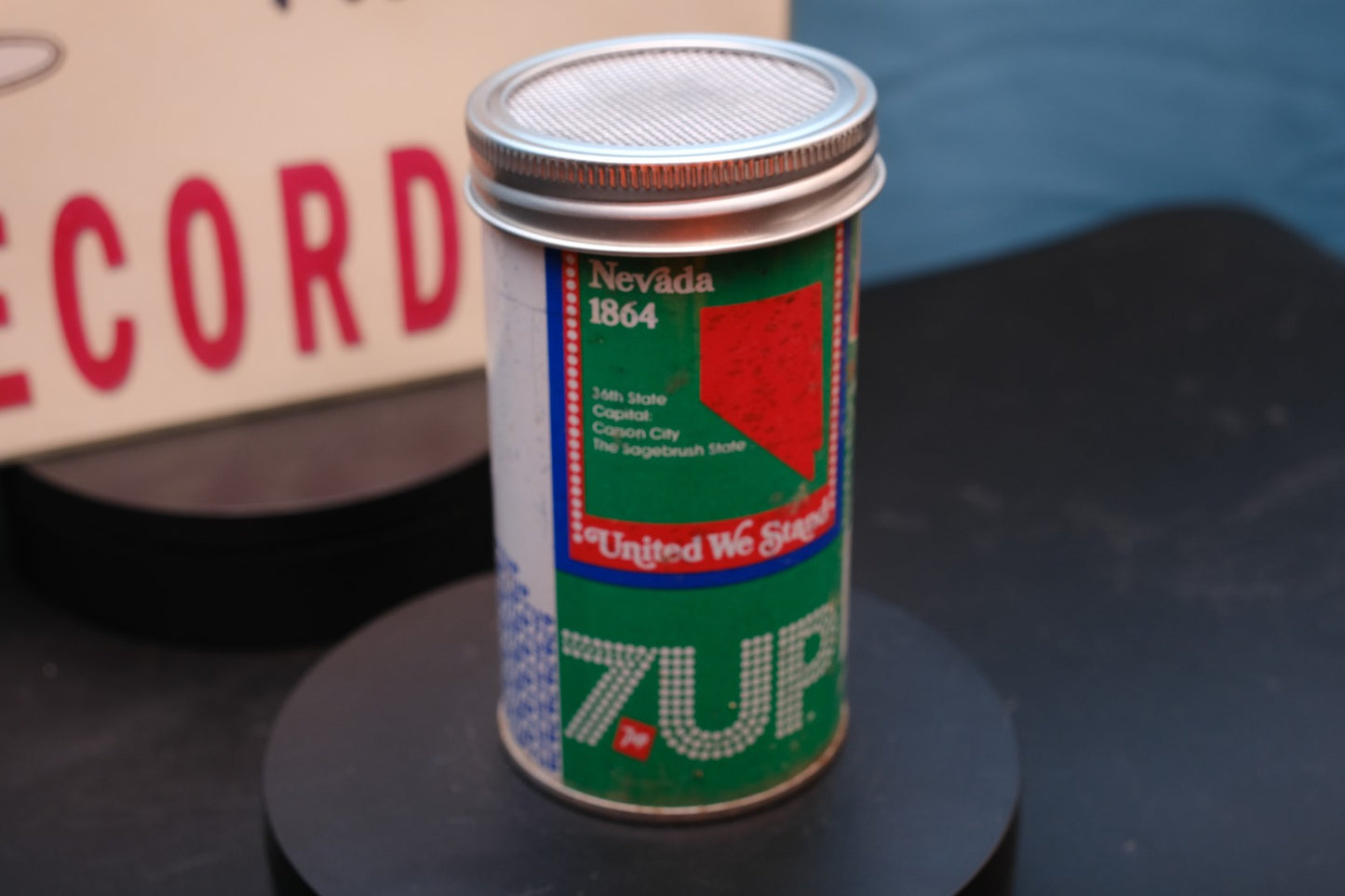 Lo Fi Soda Can Microphone - 1976 7up Nevada