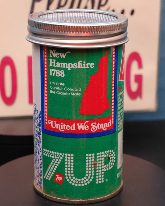 Lo Fi Soda Can Microphone - 1976 7up New Hampshire