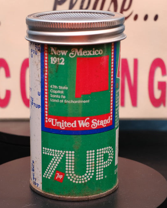 Lo Fi Soda Can Microphone - 1976 7up New Mexico