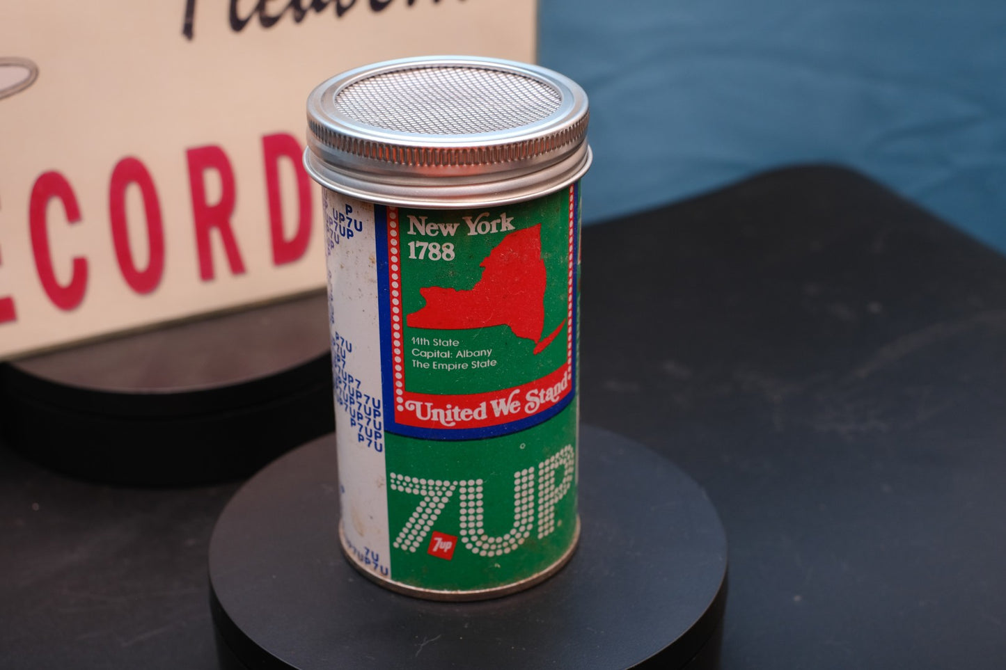 Lo Fi Soda Can Microphone - 1976 7up New York
