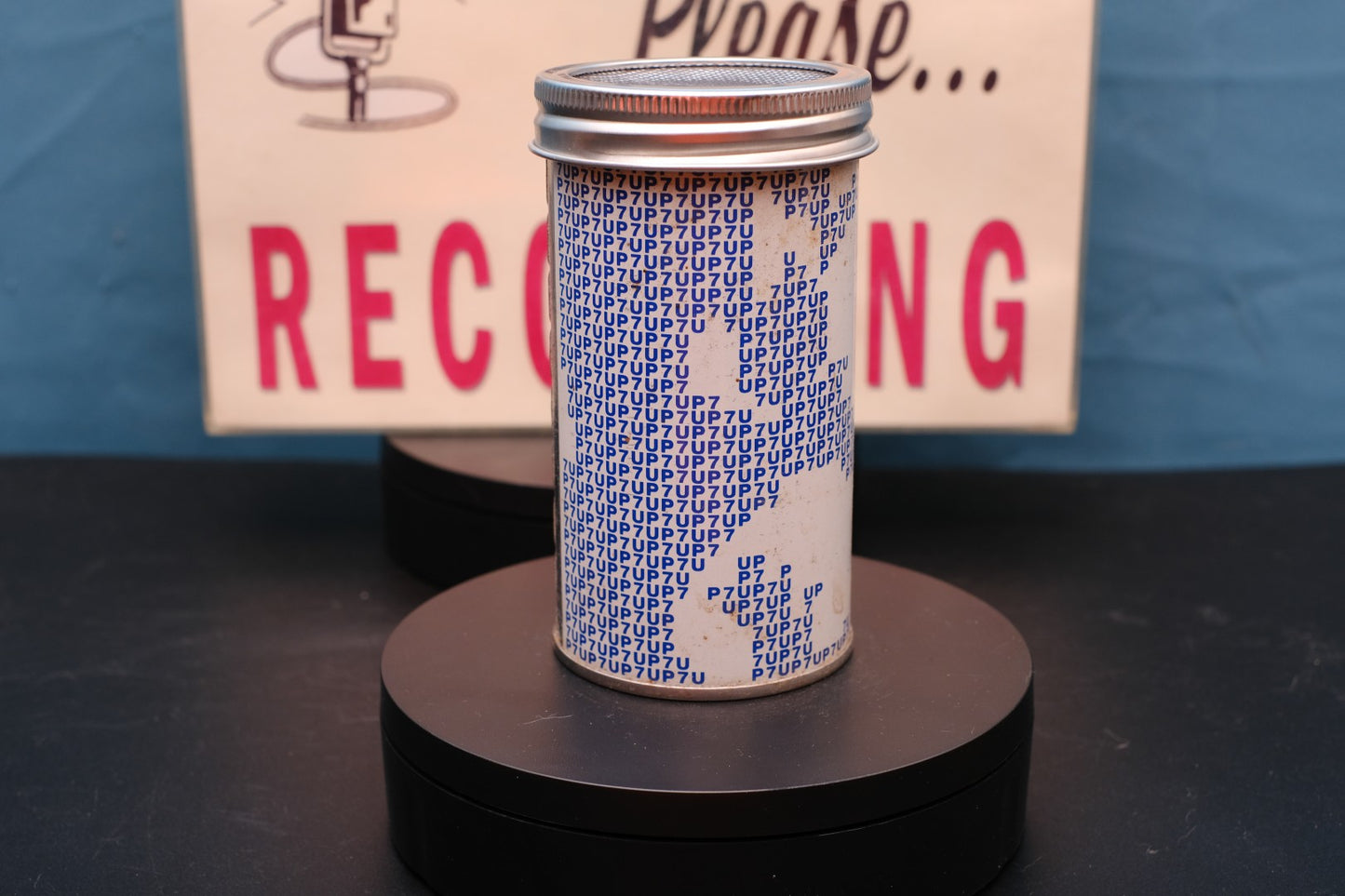 Lo Fi Soda Can Microphone - 1976 7up New York