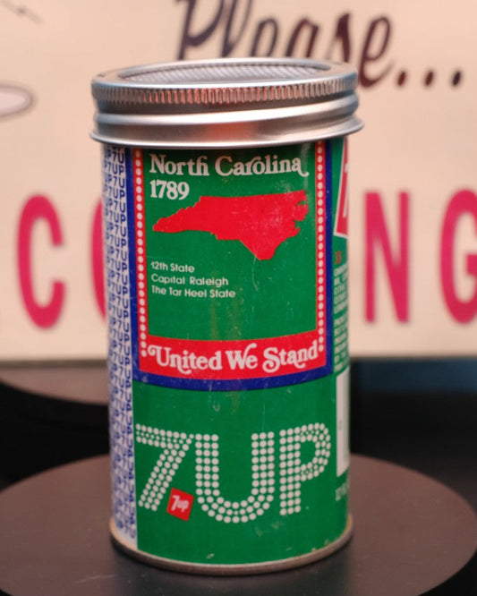 Lo Fi Soda Can Microphone - 1976 7up North Carolina