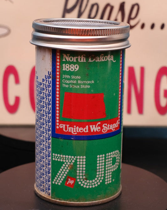 Lo Fi Soda Can Microphone - 1976 7up North Dakota
