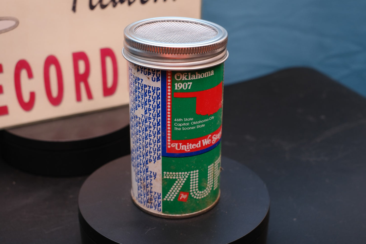 Lo Fi Soda Can Microphone - 1976 7up Oklahoma