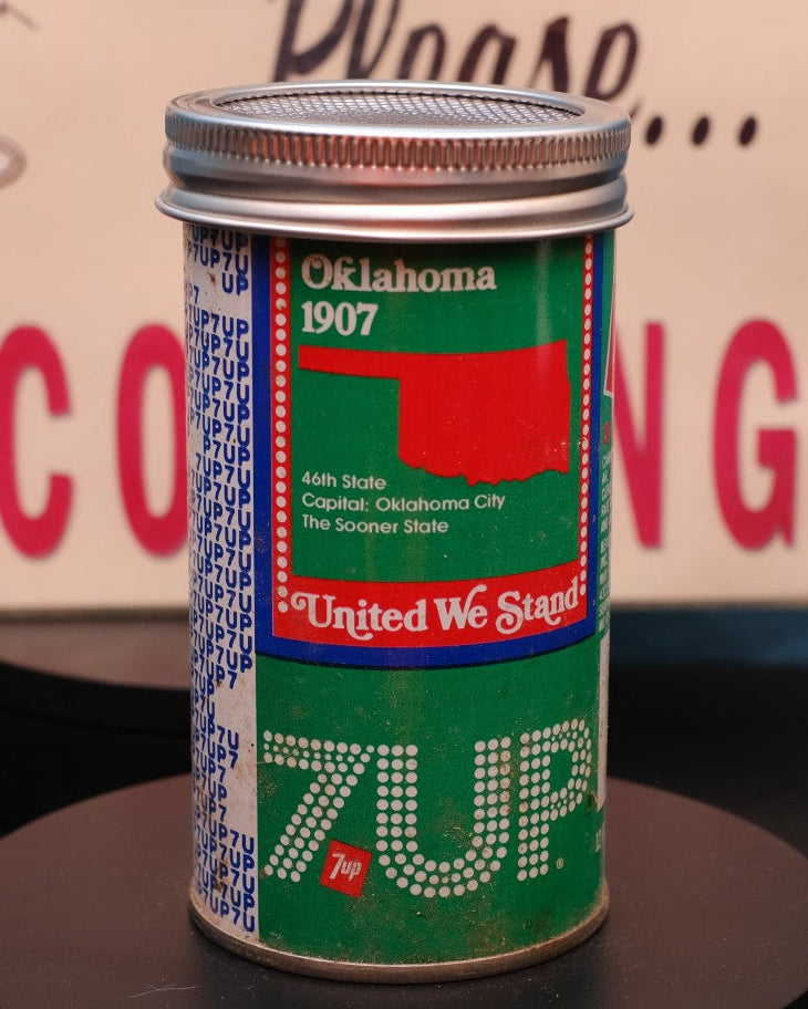 Lo Fi Soda Can Microphone - 1976 7up Oklahoma