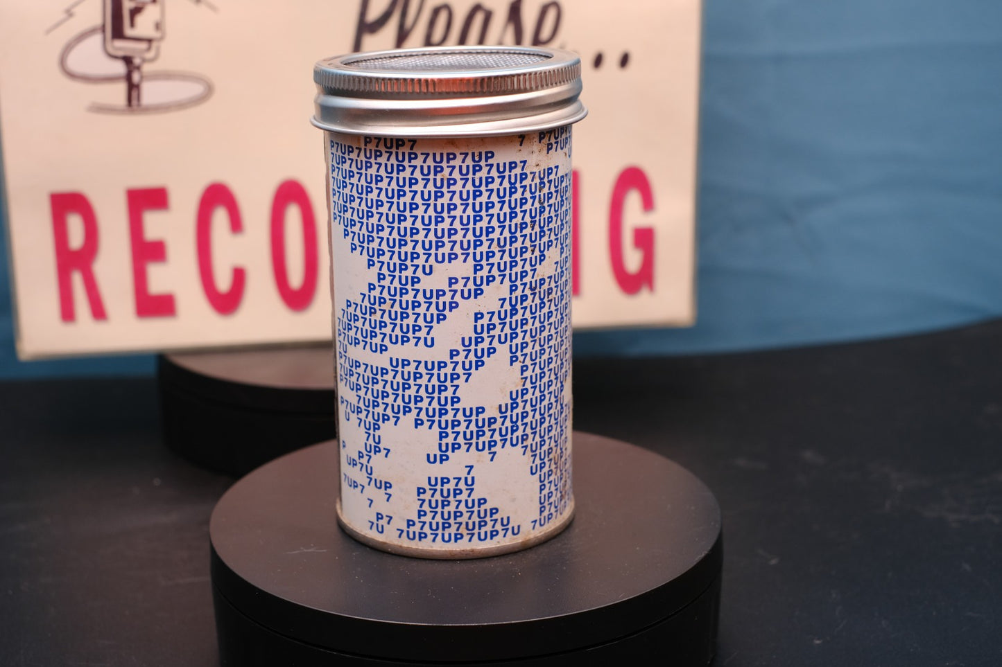 Lo Fi Soda Can Microphone - 1976 7up Oklahoma