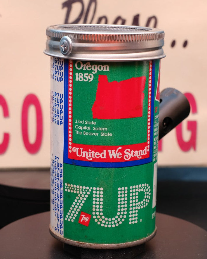 Lo Fi Soda Can Microphone - 1976 7up Oregon
