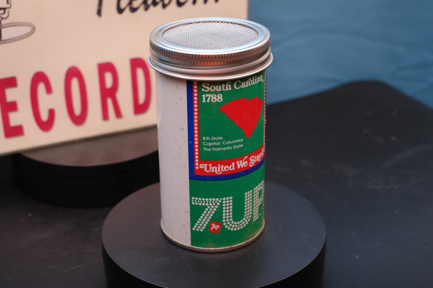 Lo Fi Soda Can Microphone - 1976 7up South Carolina