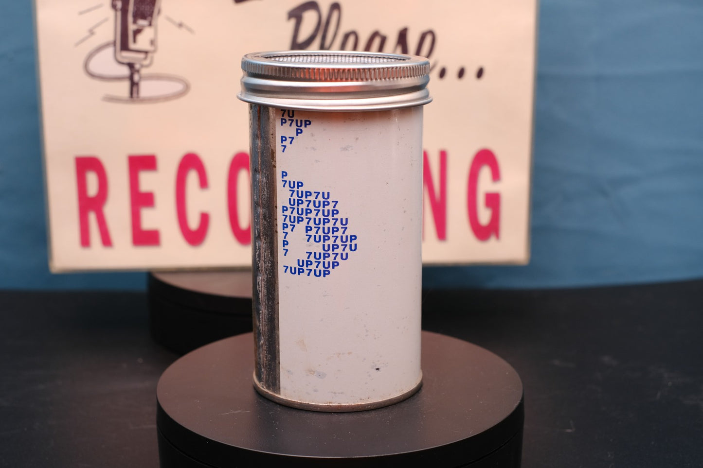 Lo Fi Soda Can Microphone - 1976 7up South Carolina