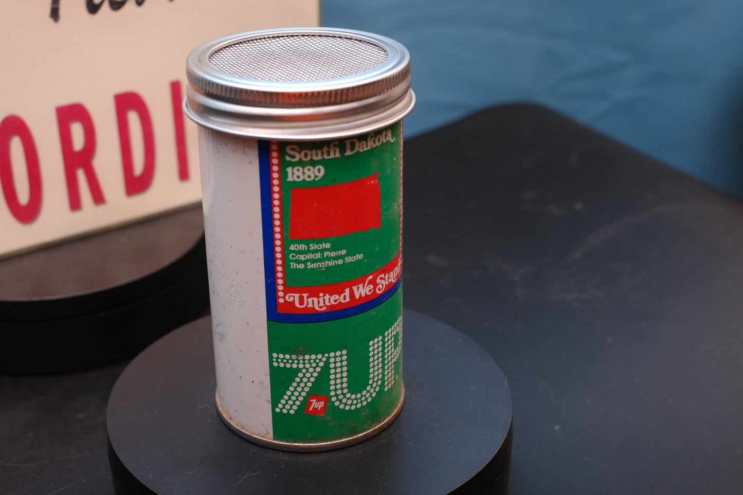 Lo Fi Soda Can Microphone - 1976 7up South Dakota
