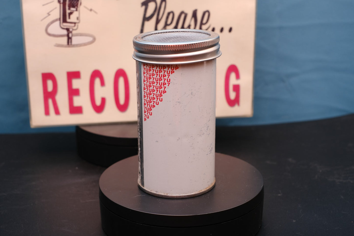 Lo Fi Soda Can Microphone - 1976 7up South Dakota