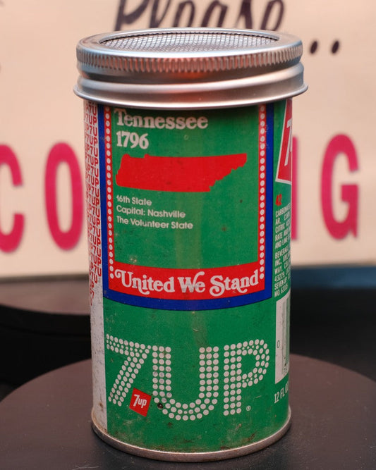 Lo Fi Soda Can Microphone - 1976 7up Tennessee