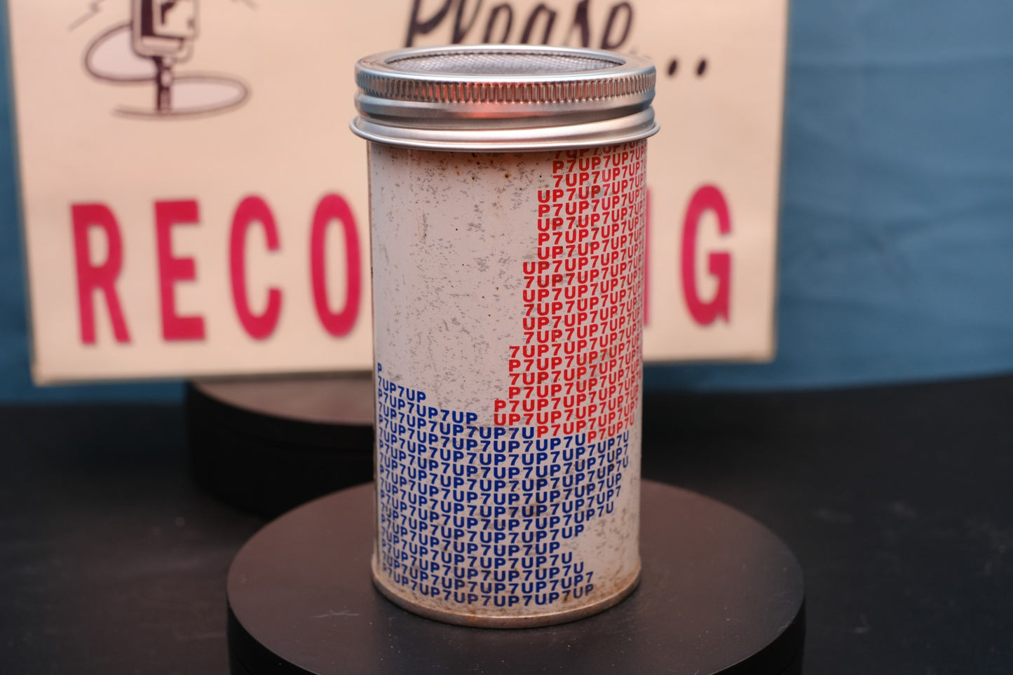 Lo Fi Soda Can Microphone - 1976 7up Tennessee