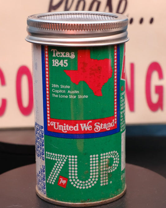 Lo Fi Soda Can Microphone - 1976 7up Texas