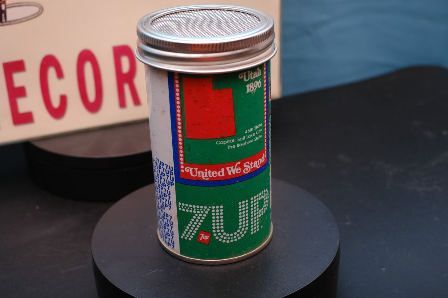 Lo Fi Soda Can Microphone - 1976 7up Utah