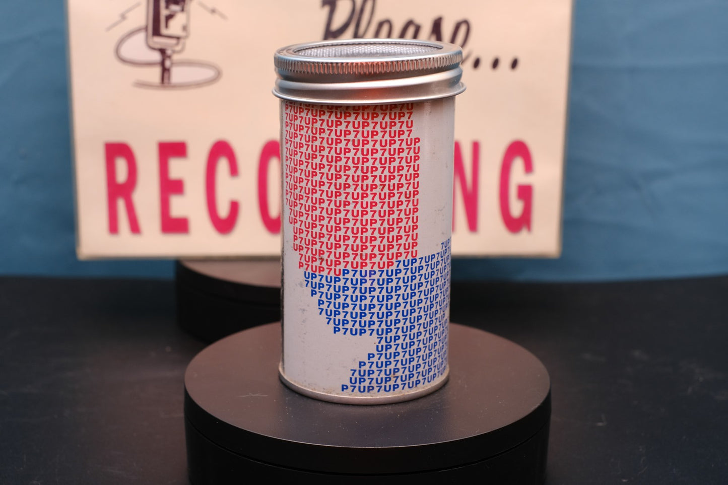 Lo Fi Soda Can Microphone - 1976 7up Utah