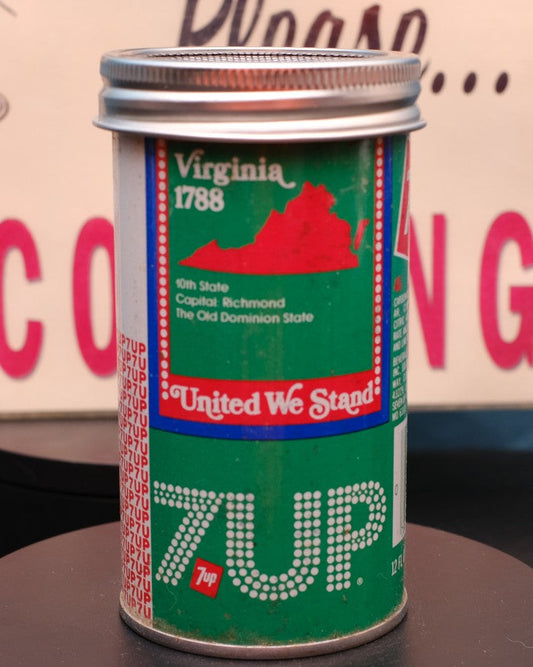 Lo Fi Soda Can Microphone - 1976 7up Virginia