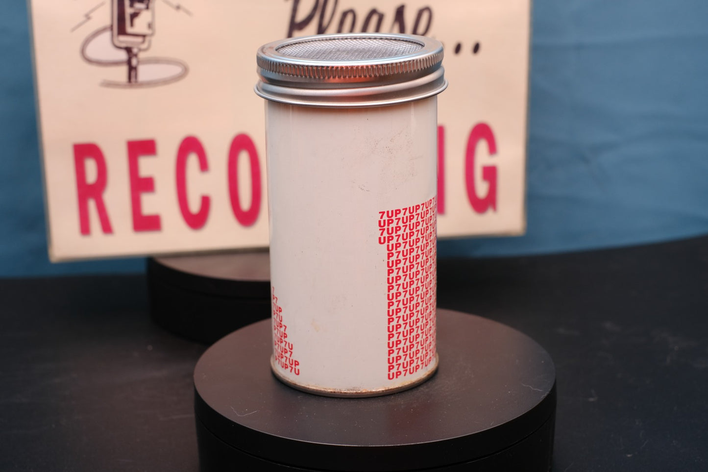 Lo Fi Soda Can Microphone - 1976 7up Washington
