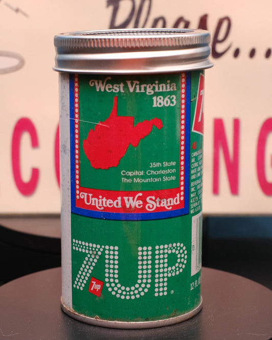 Lo Fi Soda Can Microphone - 1976 7up West Virginia