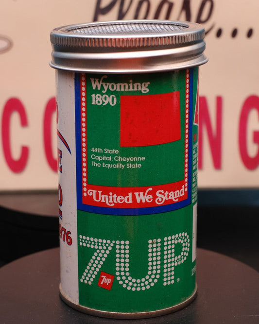 Lo Fi Soda Can Microphone - 1976 7up Wyoming