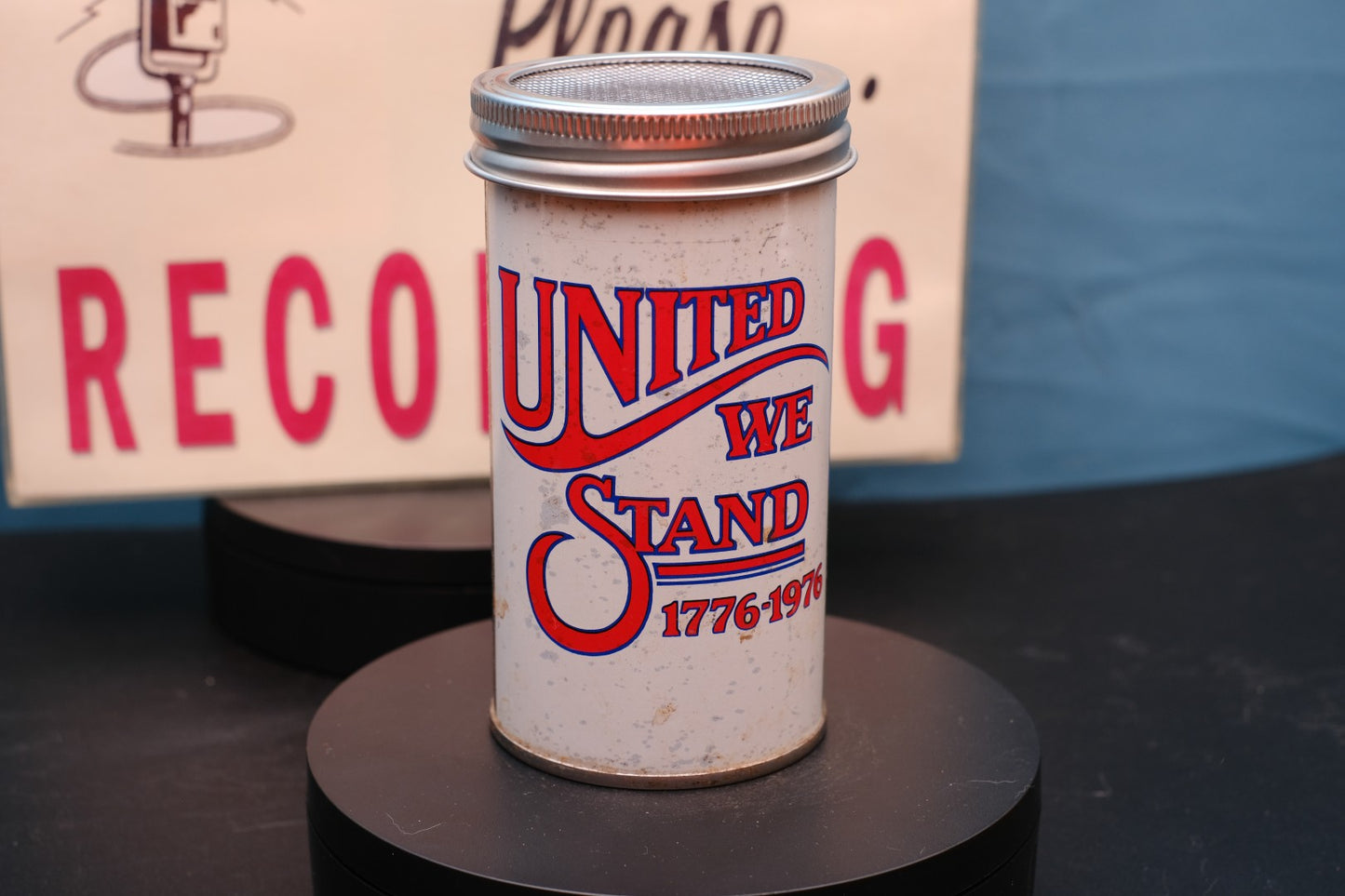 Lo Fi Soda Can Microphone - 1976 7up Wyoming