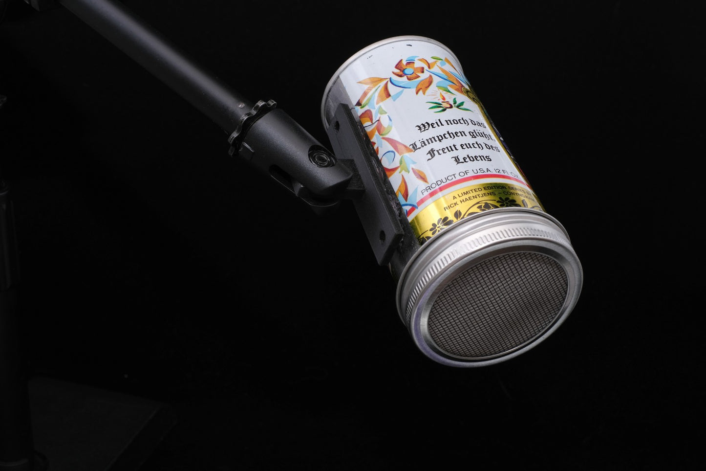 Lo Fi Beer Can Microphone - Brau Fest Dancers