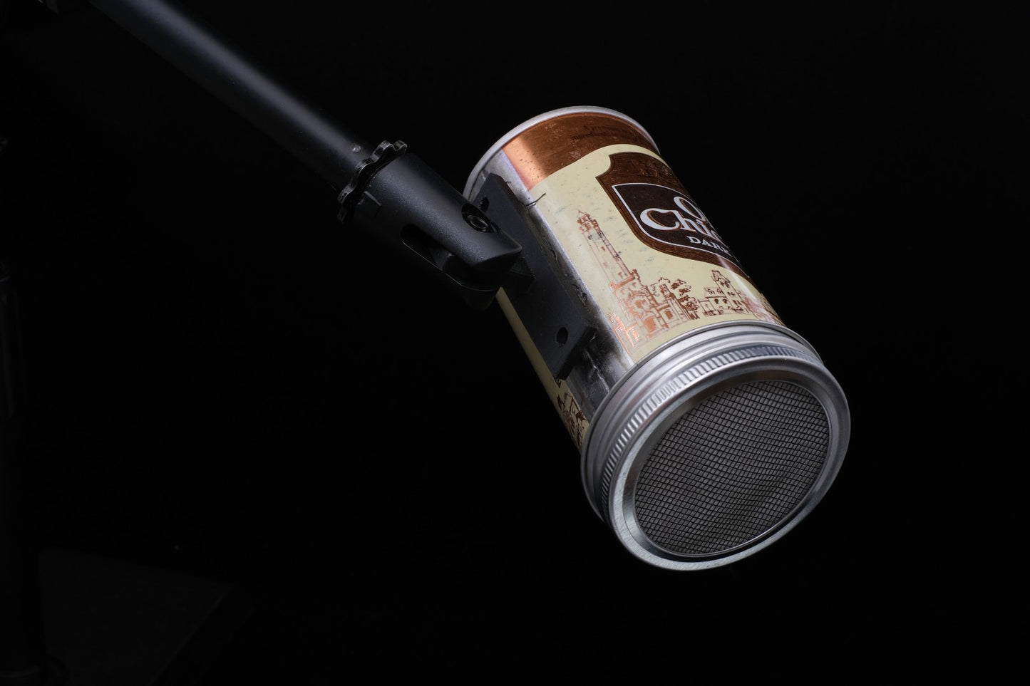 Lo Fi Beer Can Microphone - Dark Old Chicago
