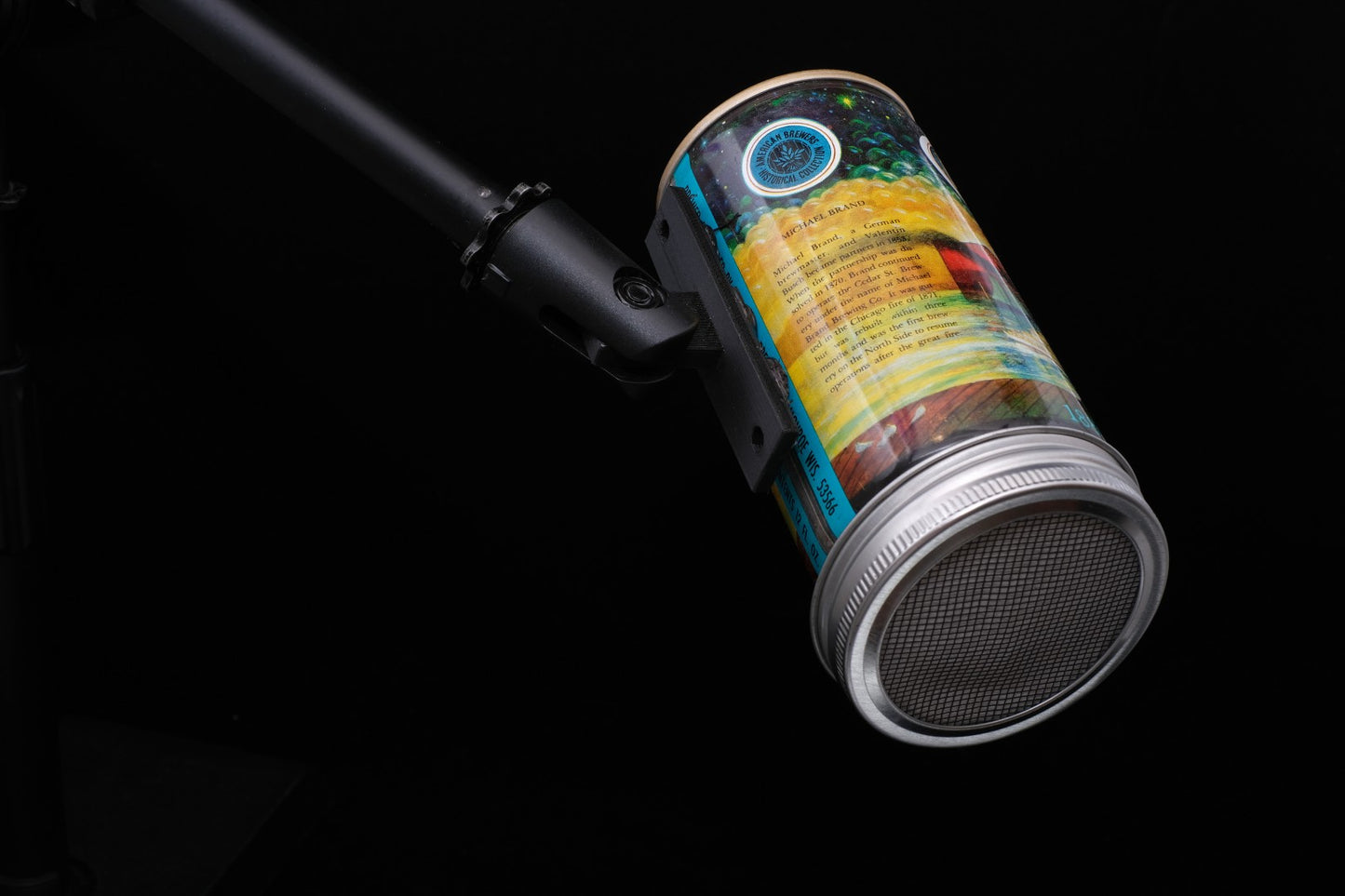 Lo Fi Beer Can Microphone - Historical Chicago Brewery