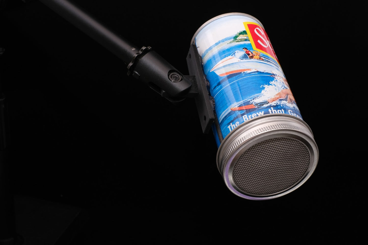 Lo Fi Beer Can Microphone - Schmidt Water Ski