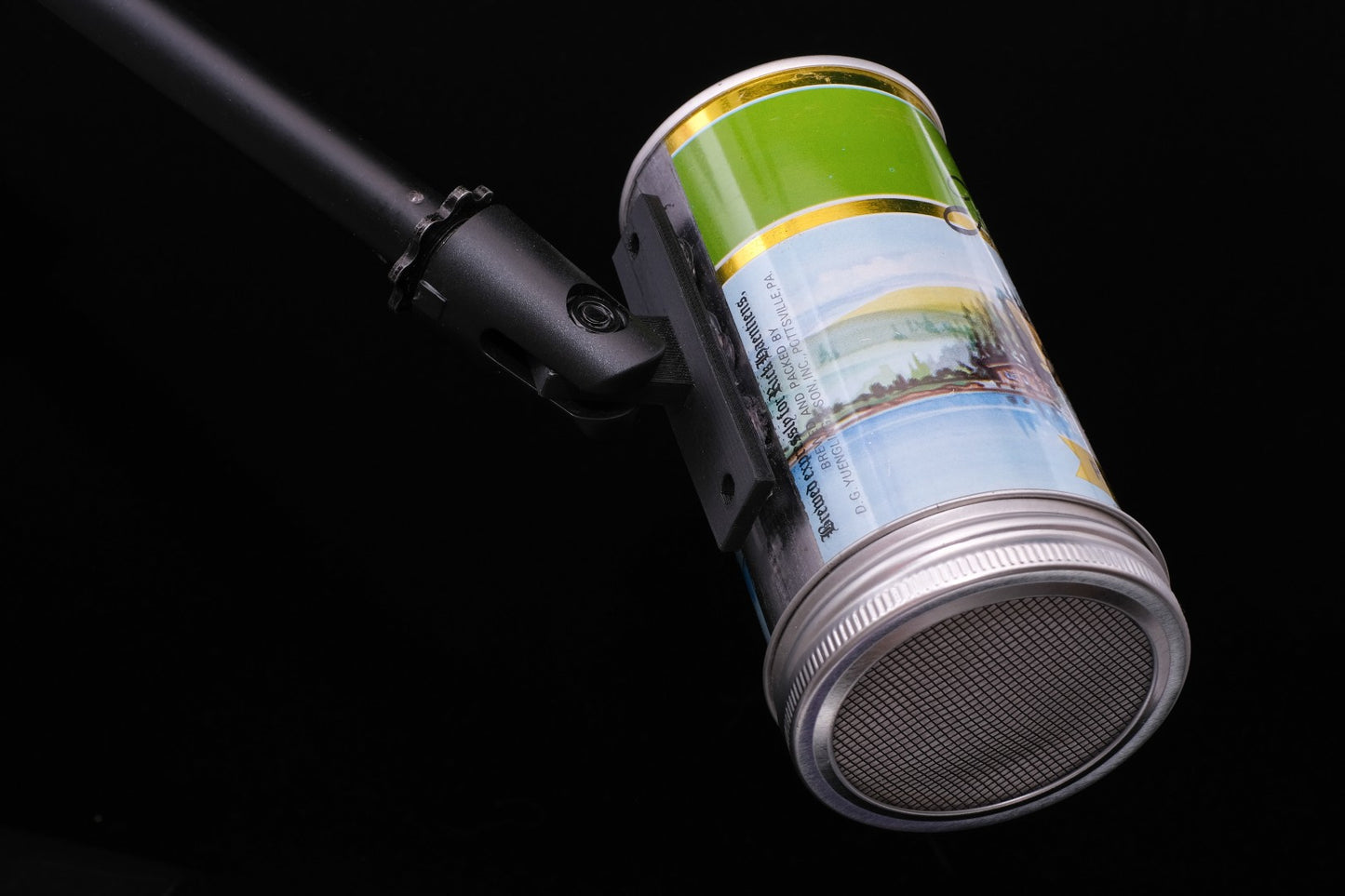 Lo Fi Beer Can Microphone - Pocono Mountains Fishing