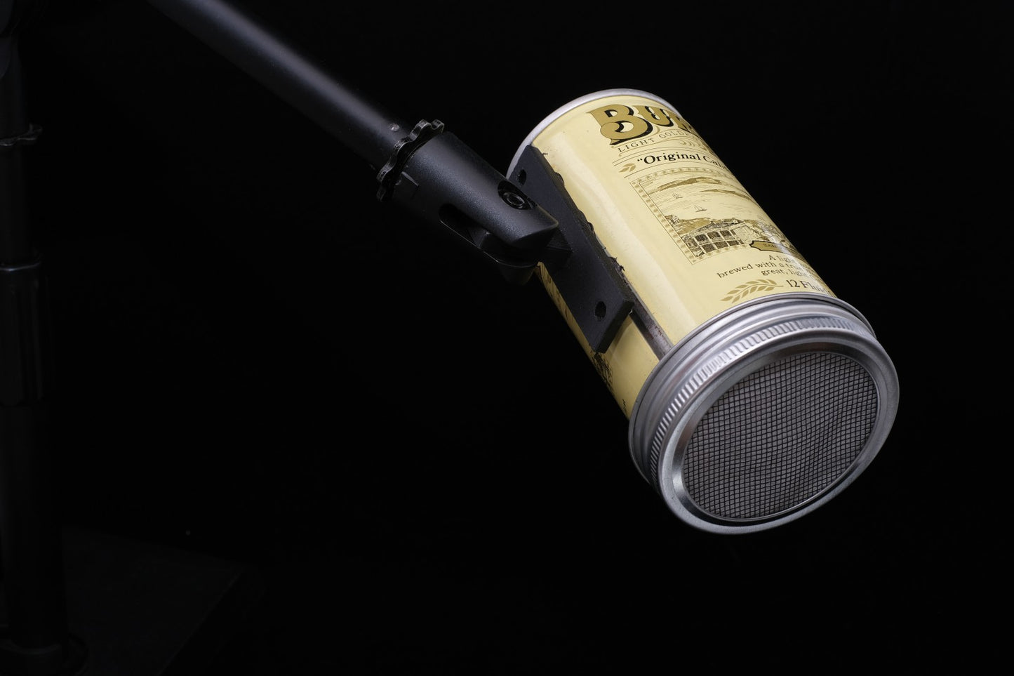 Lo Fi Beer Can Microphone - California Burgie Beer
