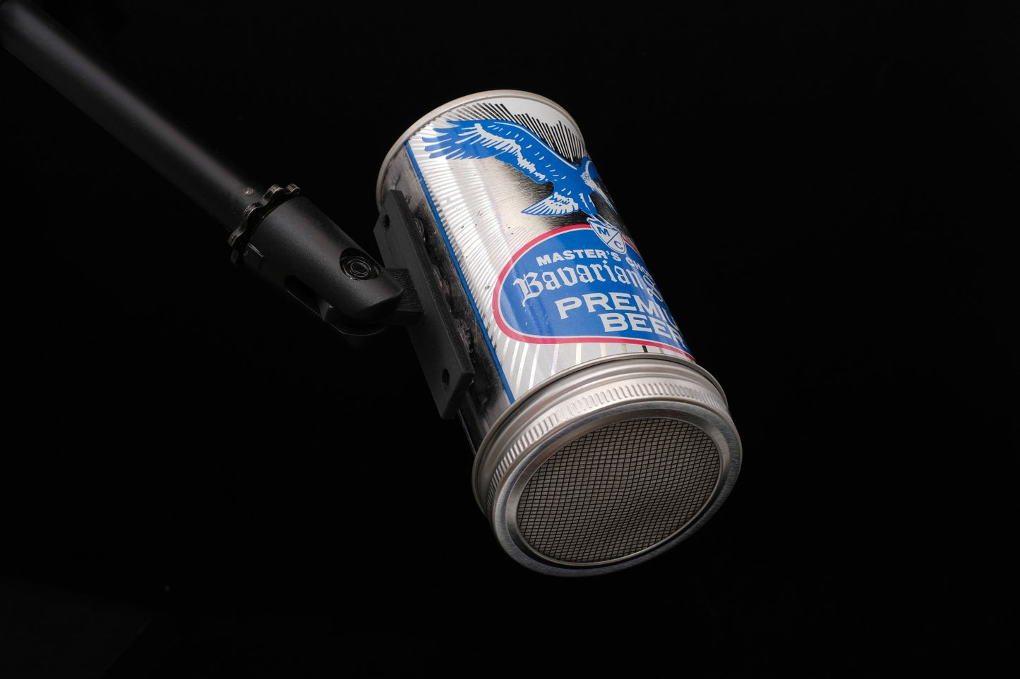 Lo Fi Beer Can Microphone - Florida Master's Choice Eagle