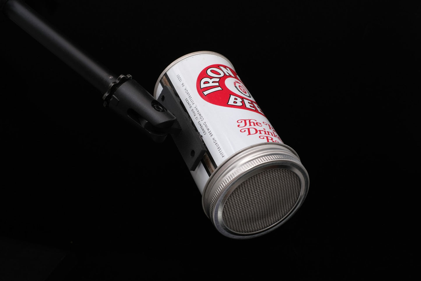 Lo Fi Beer Can Microphone - Iron City Mountaineers