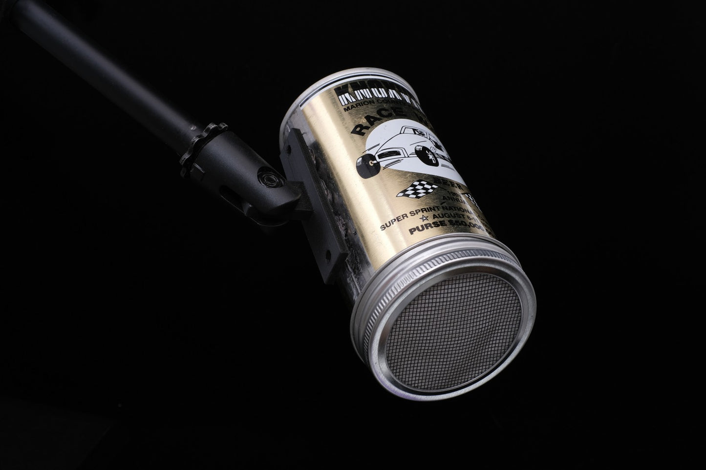 Lo Fi Beer Can Microphone - 1979 Raceway