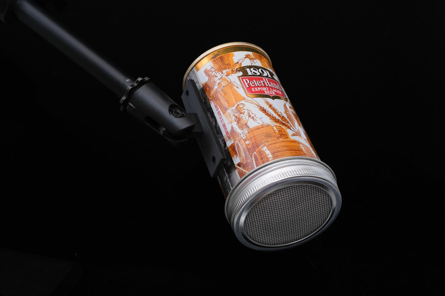 Lo Fi Beer Can Microphone - Chicago Peter Hand