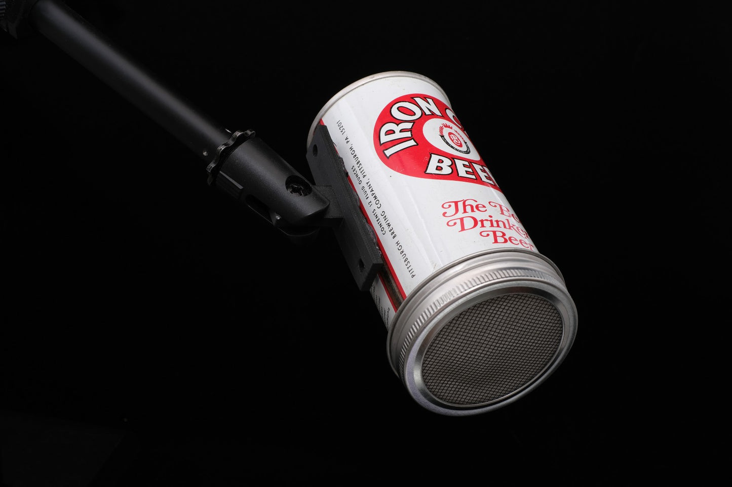 Lo Fi Beer Can Microphone - Hockey 1974 NHL Champions
