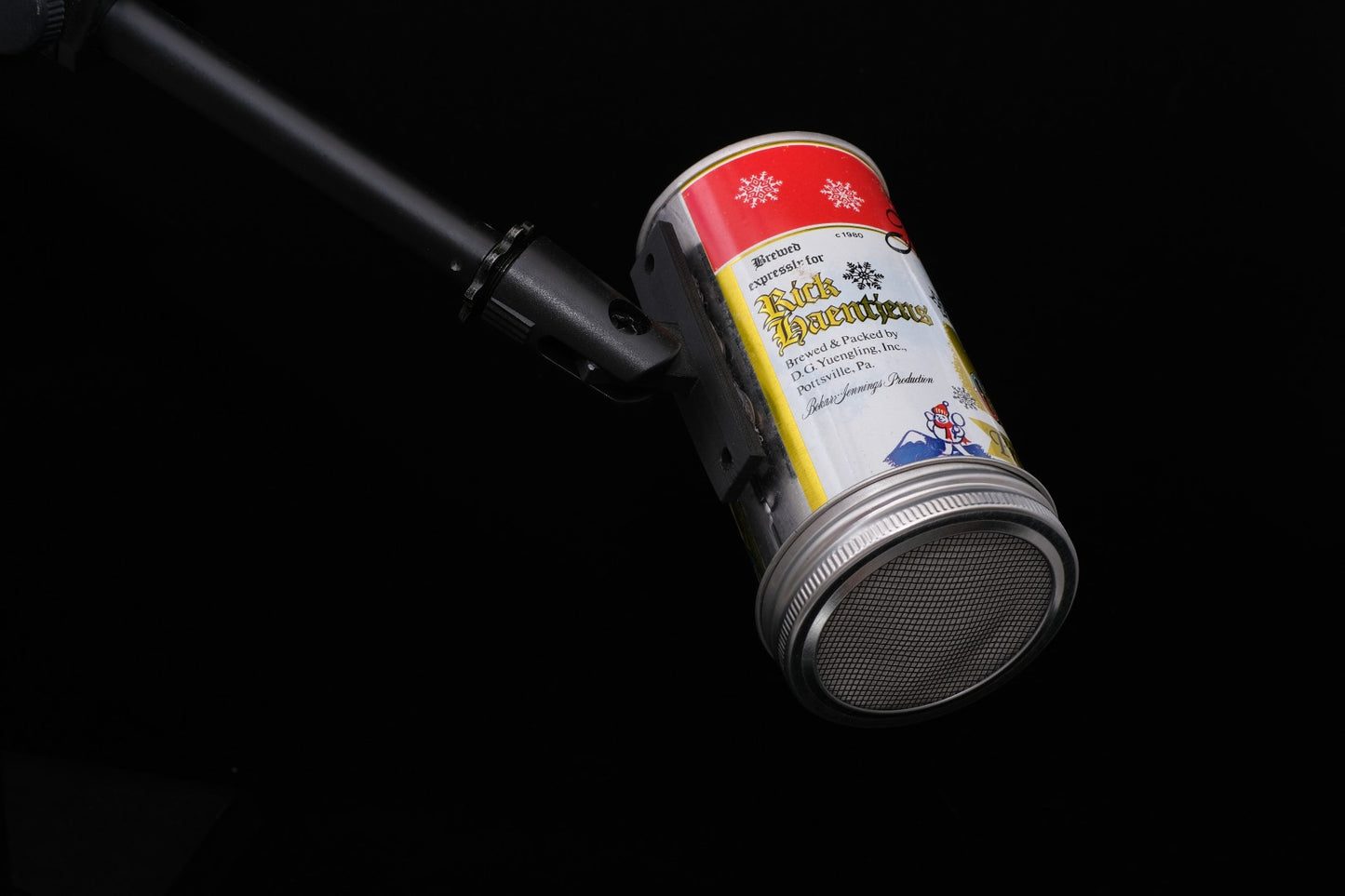 Lo Fi Beer Can Microphone - 1980 Poconos Winter Carnival