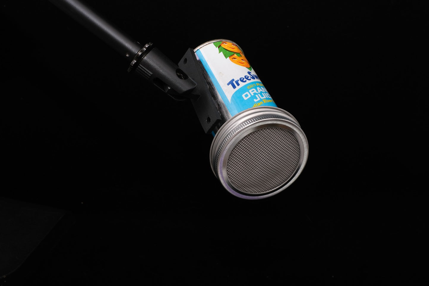 Lo Fi Soda Can Microphone - TreeSweet Orange Juice