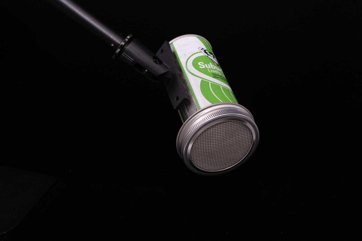 Lo Fi Soda Can Microphone - Suburban Lime Golf