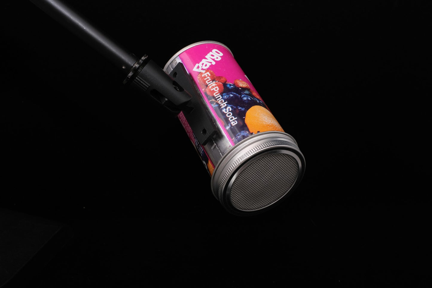 Lo Fi Soda Can Microphone - Faygo Fruit Punch