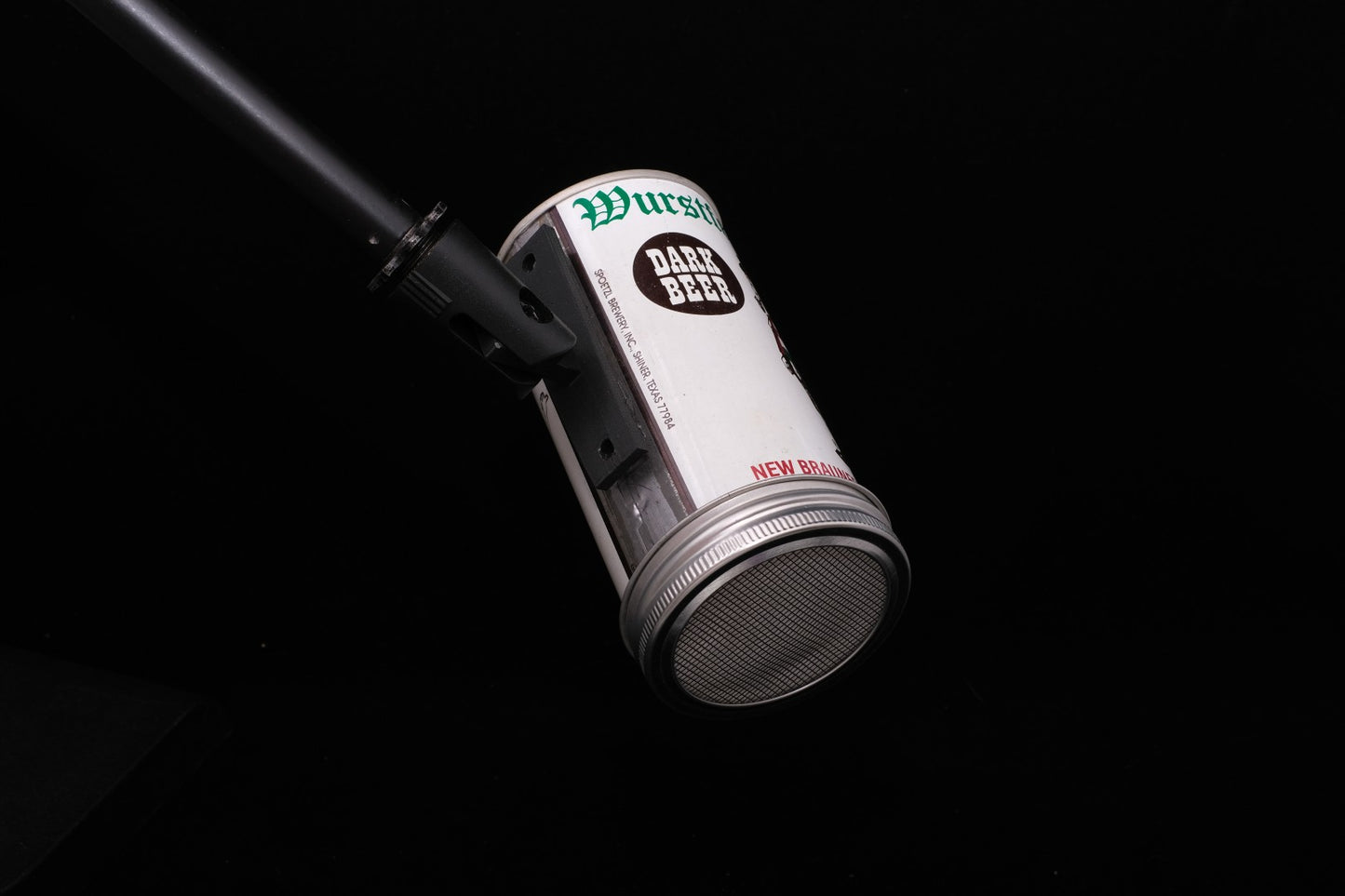 Lo Fi Beer Can Microphone - 1979 Texas Wurstfest