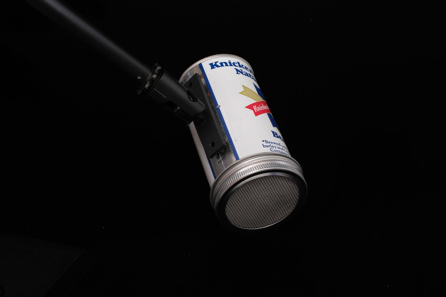 Lo Fi Beer Can Microphone - New York Knickerbocker
