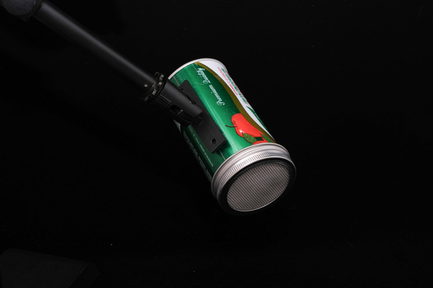 Lo Fi Soda Can Microphone - Bel Air Apple Juice