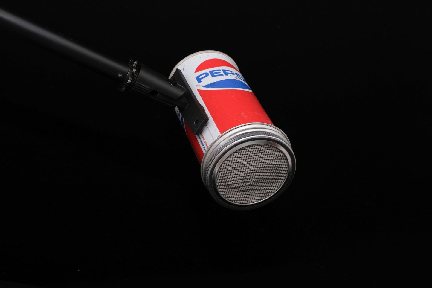 Lo Fi Soda Can Microphone - 3 Rivers Festival Pepsi