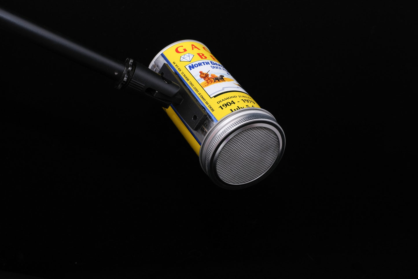 Lo Fi Beer Can Microphone - Duck Hunt